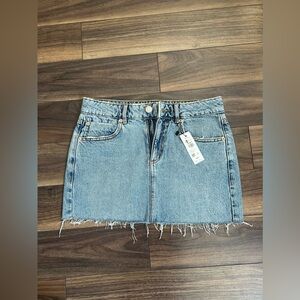 GARAGE JEAN SKIRT